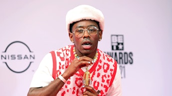 LOS ANGELES, CALIFORNIA - JUNE 27: Tyler, the Creator attends the BET Awards 2021 at Microsoft Theat...