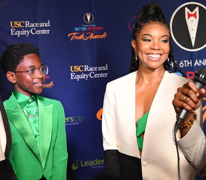 Gabrielle Union-Wade and Zaya refer to '10 Things I Hate About You' movie in sweet video posted on I...
