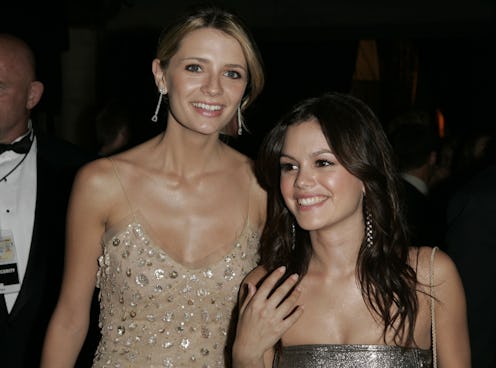 Mischa Barton and Rachel Bilson during The 57th Annual Emmy Awards - Governors Ball at Shrine Audito...