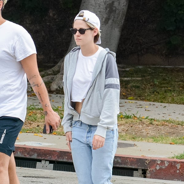 Kristen Stewart in Los Angeles, California in 2019.  