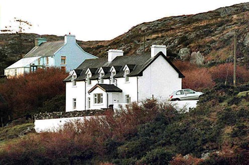 (FILES) A file photo taken on December 24, 1996 in Schull, southern Ireland, shows the house of Soph...