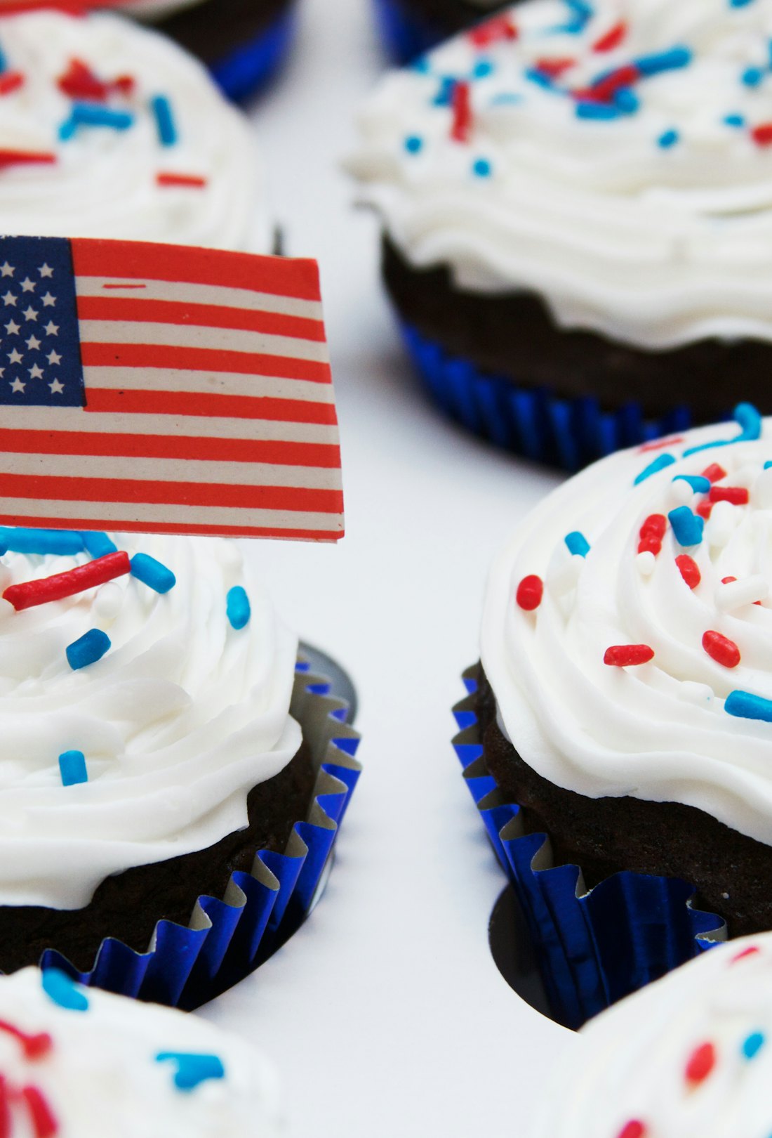 These red, white, and blue desserts are perfect to make for the 4th of July.