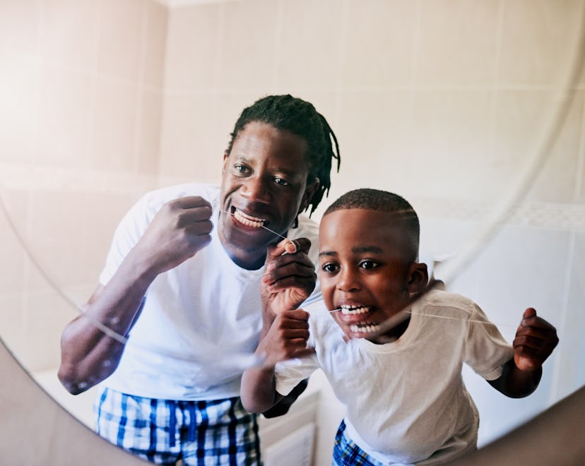 Teaching your toddler to floss isn't as difficult as you think.