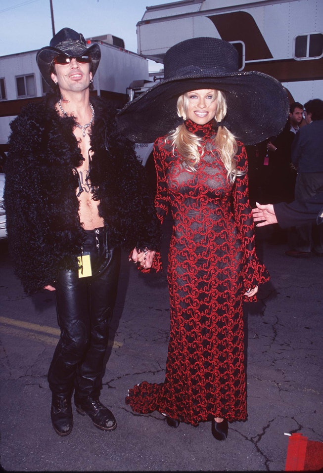 Pamela Anderson & Tommy Lee's Best '90s Fashion Moments