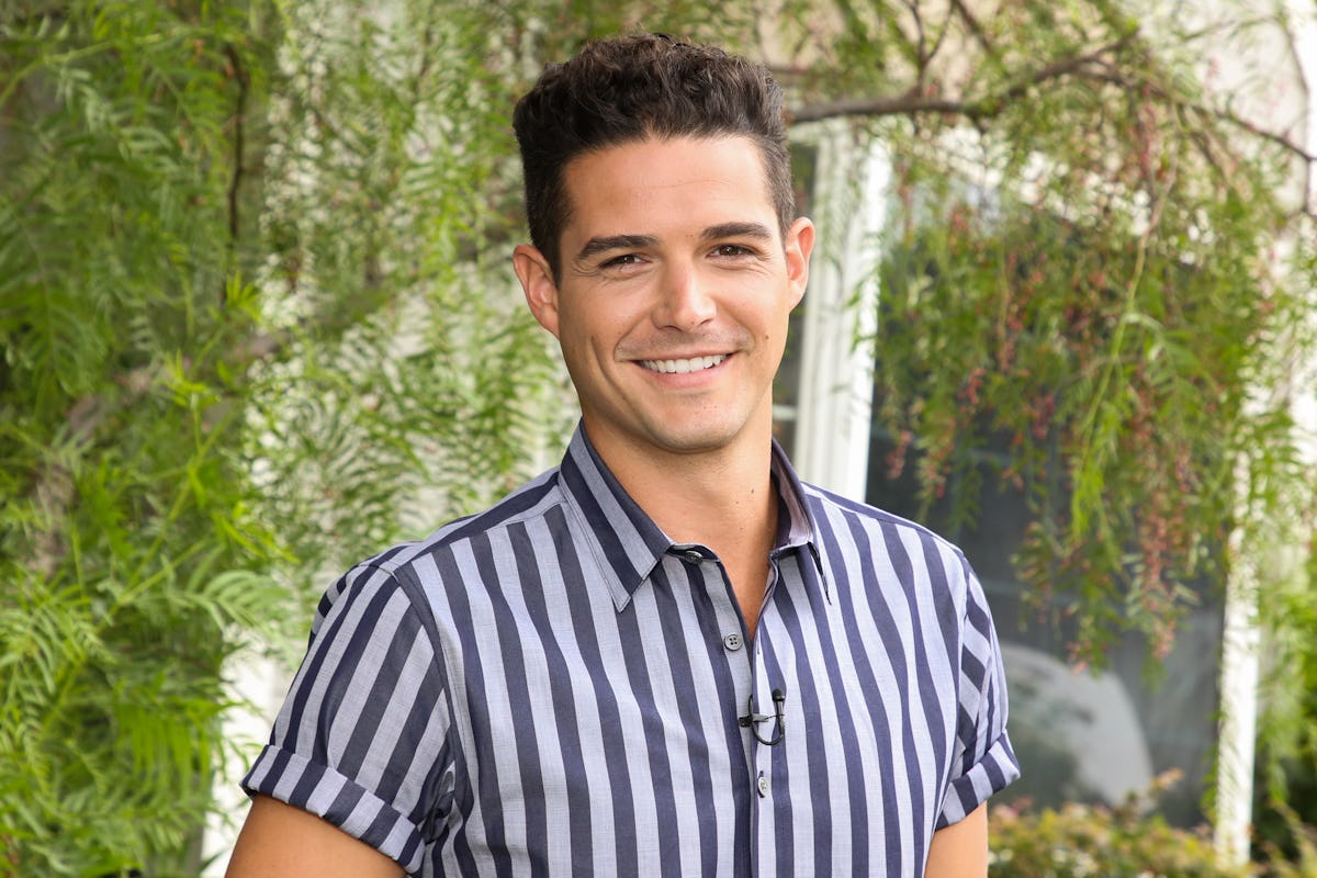 UNIVERSAL CITY, CALIFORNIA - SEPTEMBER 26: Reality TV Personality Wells Adams visits Hallmark Channe...
