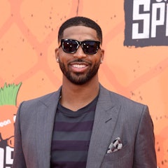 WESTWOOD, CA - JULY 14:  NBA player Tristan Thompson attends the Nickelodeon Kids' Choice Sports Awa...