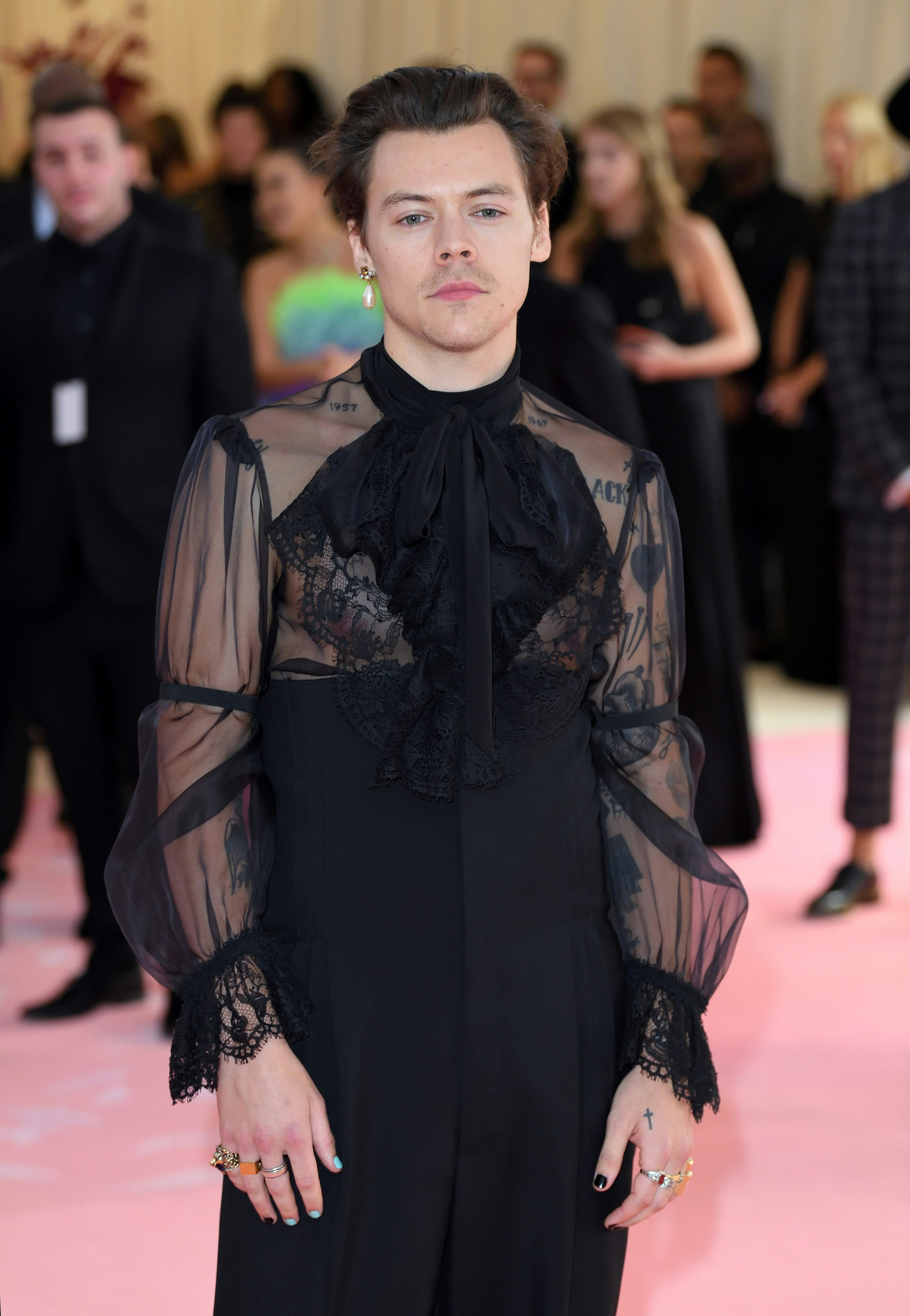 Harry Styles is known for rocking nail art. His multicolored manicure at the Met Gala was one of the...