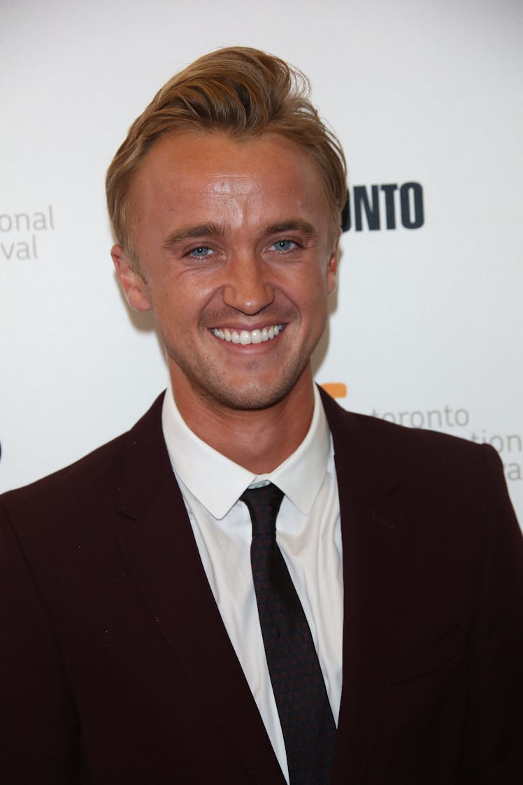 Tom Felton's response to Emma Watson dating rumors is suspicious.