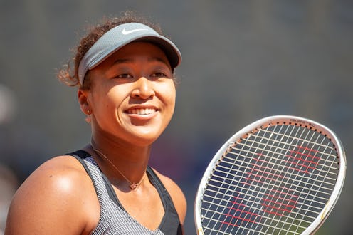 PARIS, FRANCE May 30. Naomi Osaka of Japan during her match against Patricia Maria Tig of Romania i...