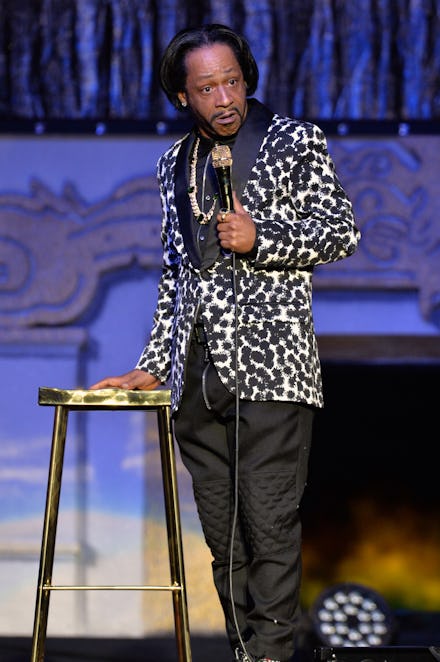 NASHVILLE, TN - NOVEMBER 13: Comedian Katt Williams performs during his Conspiracy Theory Tour at N...