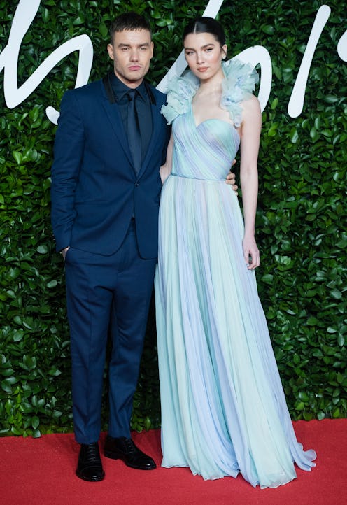 LONDON, ENGLAND - DECEMBER 02: Liam Payne and Maya Henry arrive at The Fashion Awards 2019 held at R...