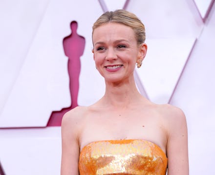 LOS ANGELES, CALIFORNIA – APRIL 25: Carey Mulligan attends the 93rd Annual Academy Awards at Union S...