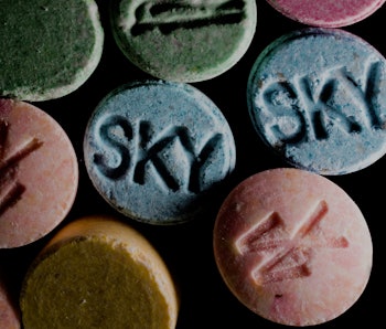 Methylenedioxymethamphetamine MDMA is a psychoactive drug of the substituted methylenedioxyphenethyl...