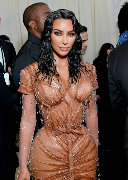 NEW YORK, NEW YORK - MAY 06: Kim Kardashian West attends The 2019 Met Gala Celebrating Camp: Notes o...