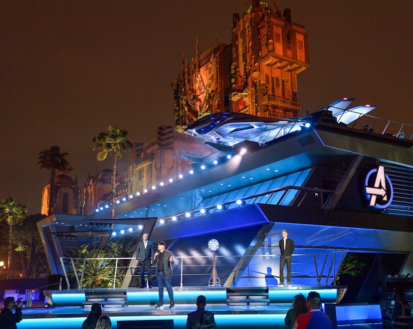 the avengers campus at disneyland