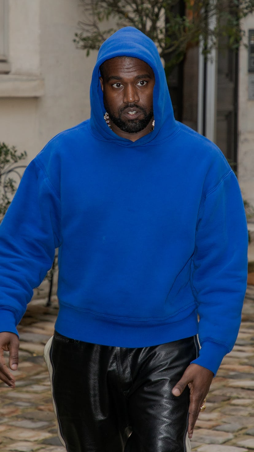 PARIS, FRANCE - MARCH 02: Kanye West is seen on March 02, 2020 in Paris, France. (Photo by Marc Pias...