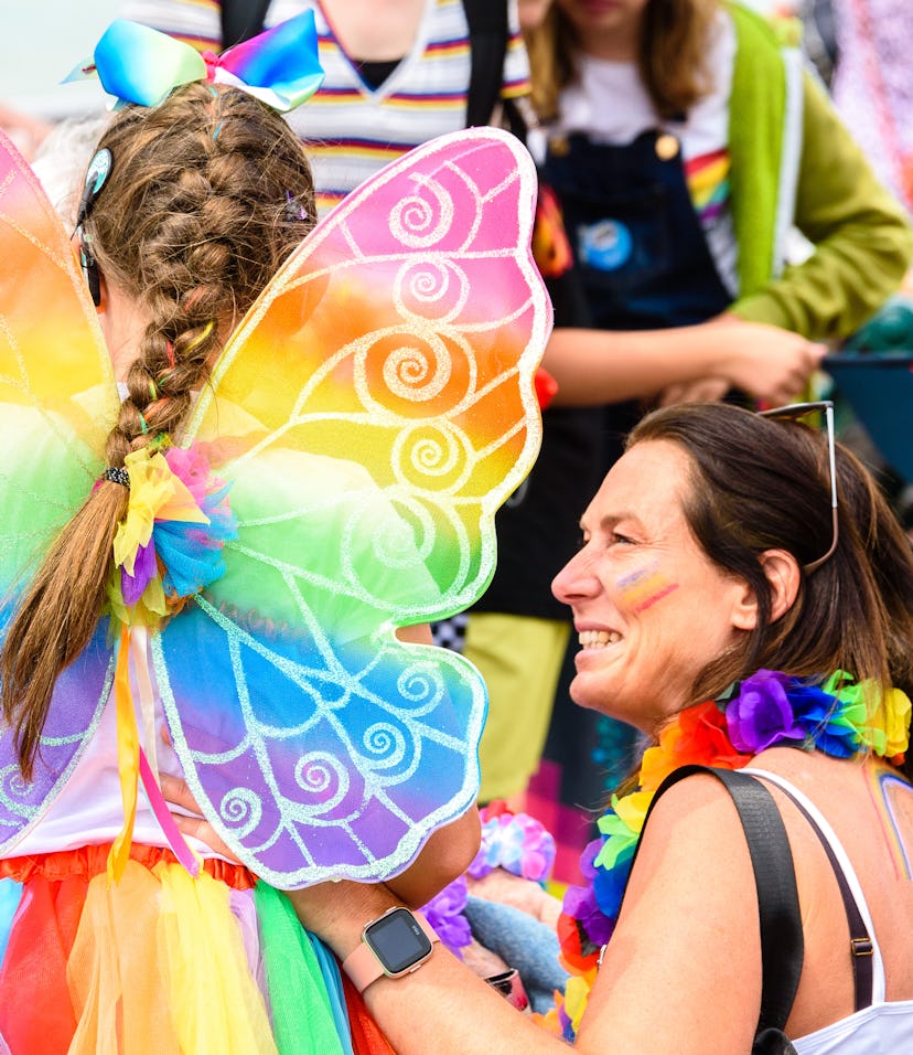 Celebrating Pride as a family is a great way to show your child how to support and love others.