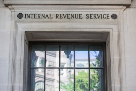 WASHINGTON, DC - APRIL 15: The Internal Revenue Service (IRS) building stands on April 15, 2019 in W...