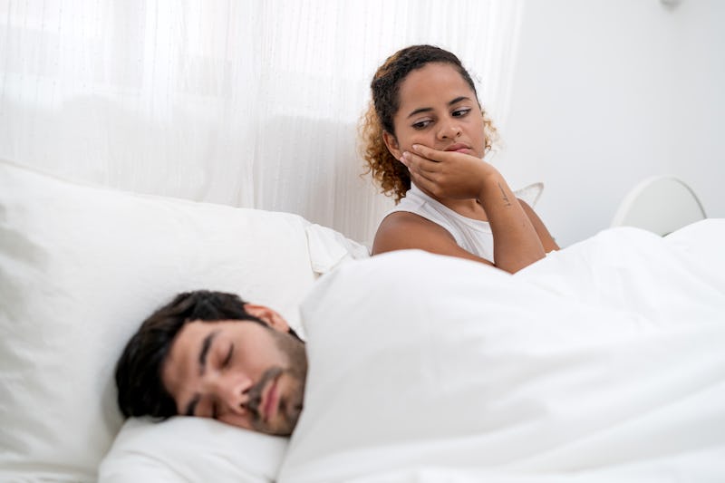 Red flags to look out for during sex include a lack of eye contact and kissing.