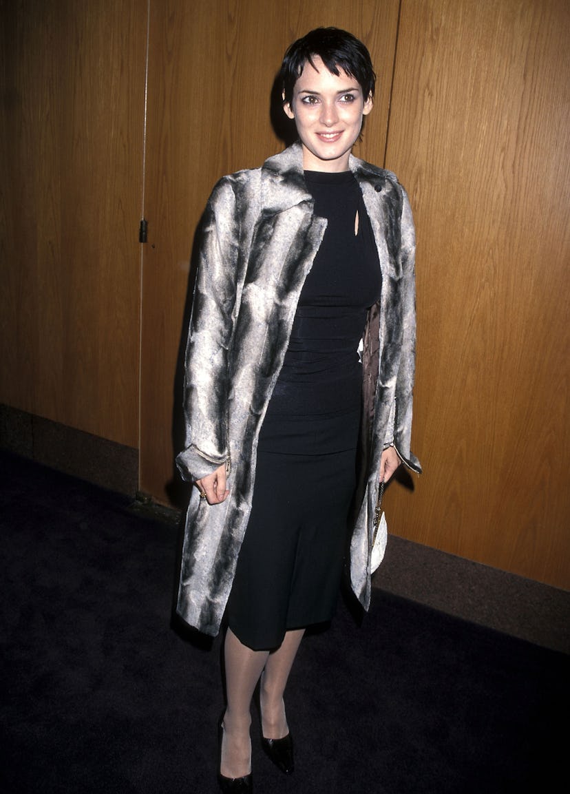 Winona Ryder at the Joan of Arc 50th Anniversary Screening in 1998.