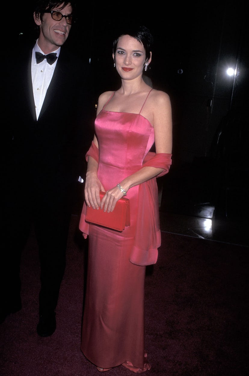 Winona Ryder at the AFI Lifetime Achievement Award Salute to Martin Scorsese in 1997.