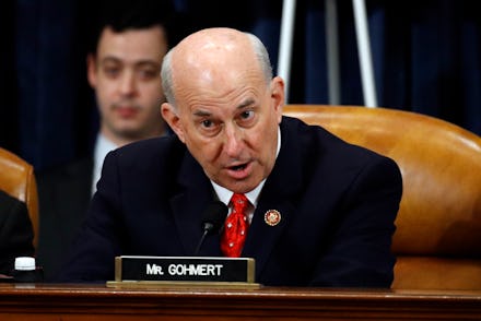 WASHINGTON, DC - DECEMBER 13: Rep. Louie Gohmert, R-Texas, votes no on the second article of impeach...