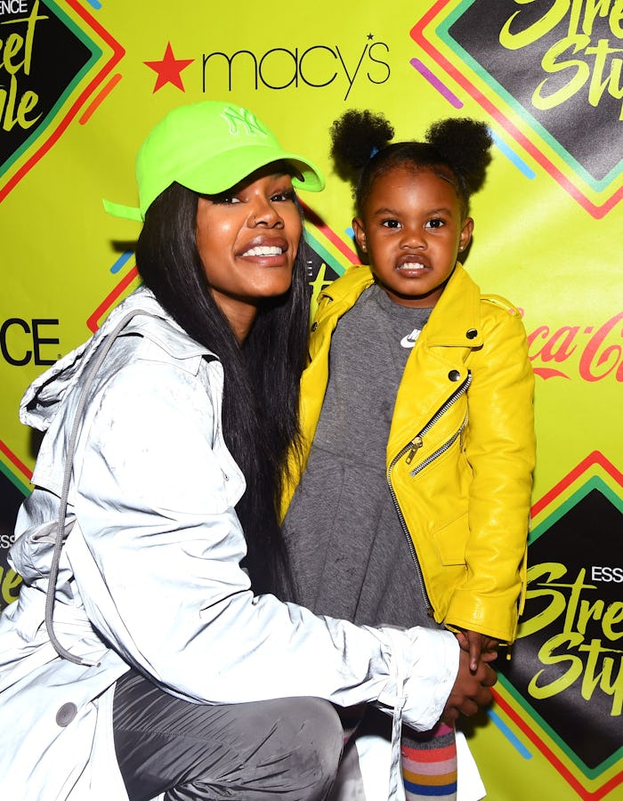 BROOKLYN, NY - SEPTEMBER 09: Teyana Taylor and daughter Junie attend 2018 Essence Street Style Fest...