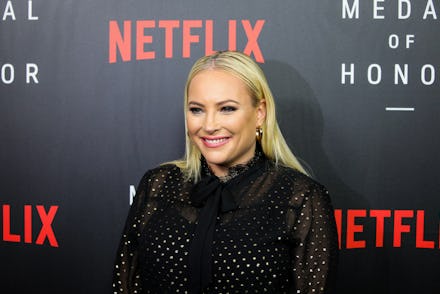 WASHINGTON, DC - NOVEMBER 13: Meghan McCain, Co-Host of 'The View', at the Netflix 'Medal of Honor' ...