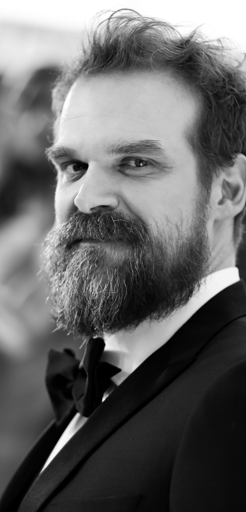 LOS ANGELES, CALIFORNIA - JANUARY 19: (EDITORS NOTE: Image has been converted to black and white.) D...