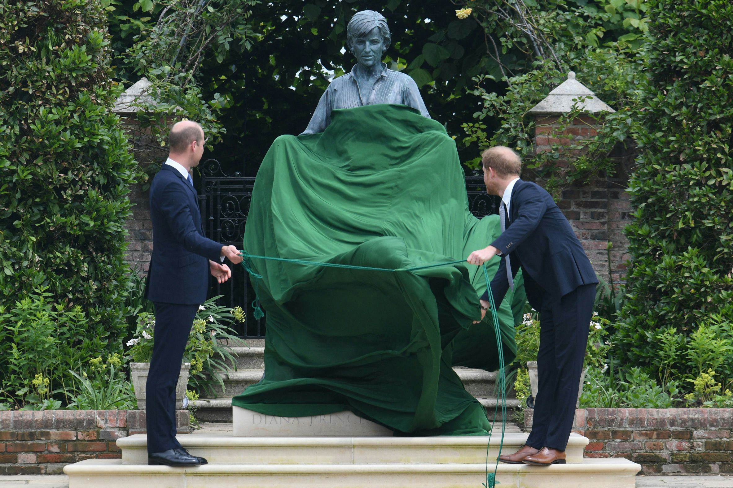 Prince William & Prince Harry Make Touching Tribute To Diana