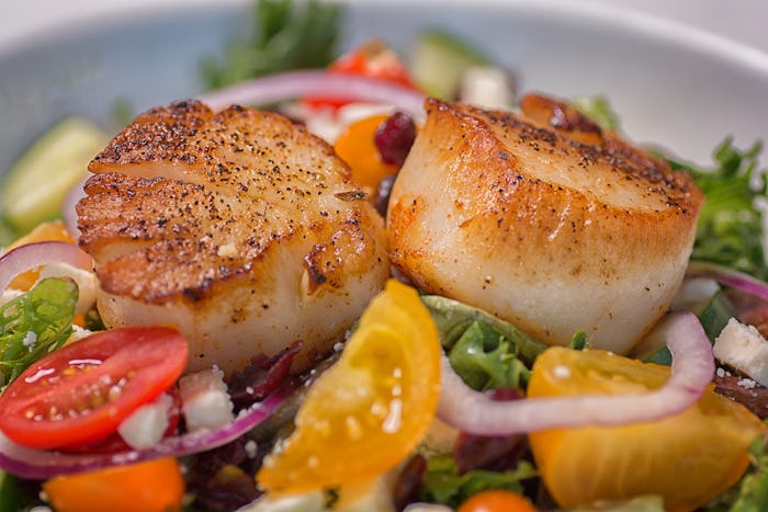 Eating scallops during pregnancy just requires a little cooking first.