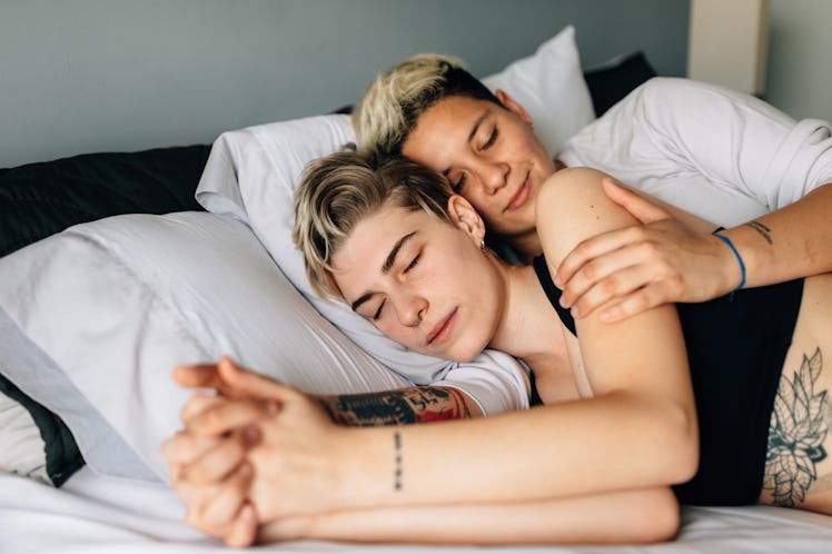 Cuddling after sex means you respect each other.