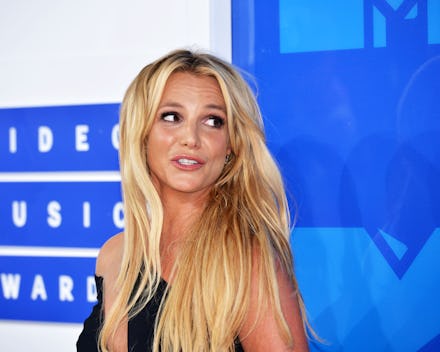 NEW YORK, NY - AUGUST 28: Britney Spears attends the 2016 MTV Video Music Awards Arrivals at Madison...