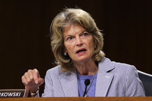 WASHINGTON, DC - JUNE 17: U.S. Sen. Lisa Murkowski (R-AK) speaks during a Senate Appropriations Comm...