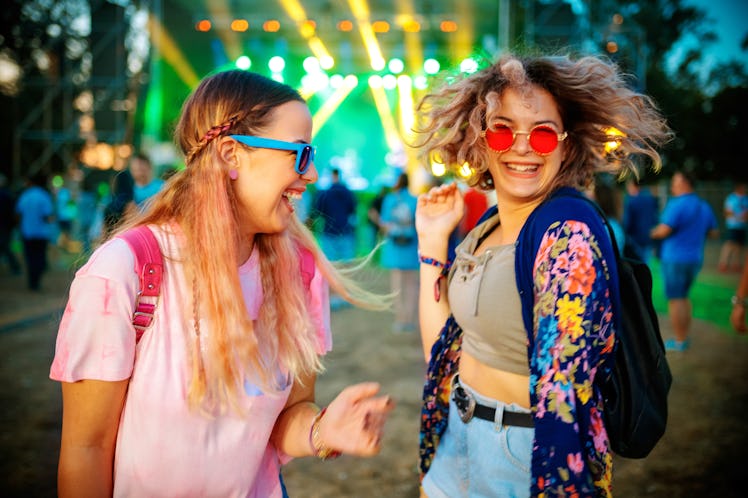 You can meet a single guy or girl at a music festival.
