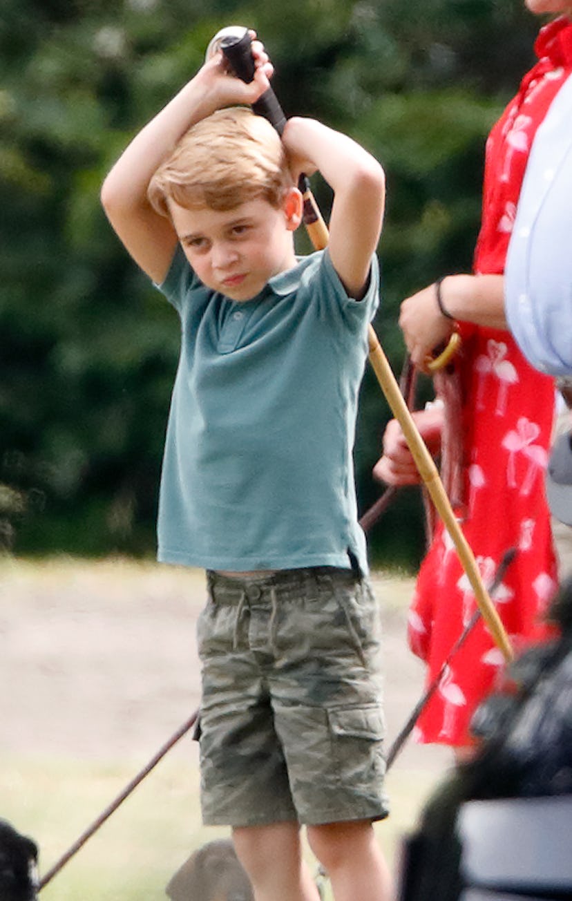 Prince George goes extra casual.