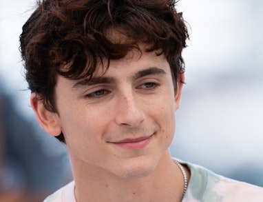 CANNES, FRANCE - JULY 13: Timothée Chalamet attends the "The French Dispatch" photocall during the 7...