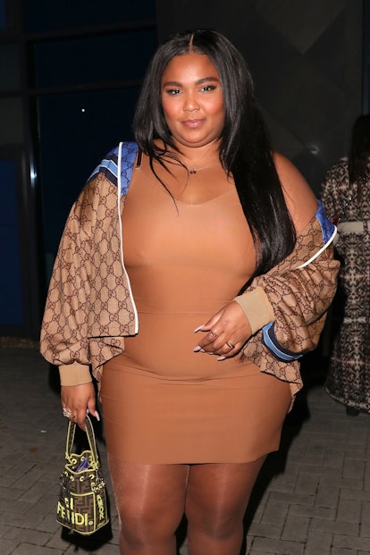 Lizzo leaving LH2 studios after Celebrity X Factor in London, England in November 2019. 
