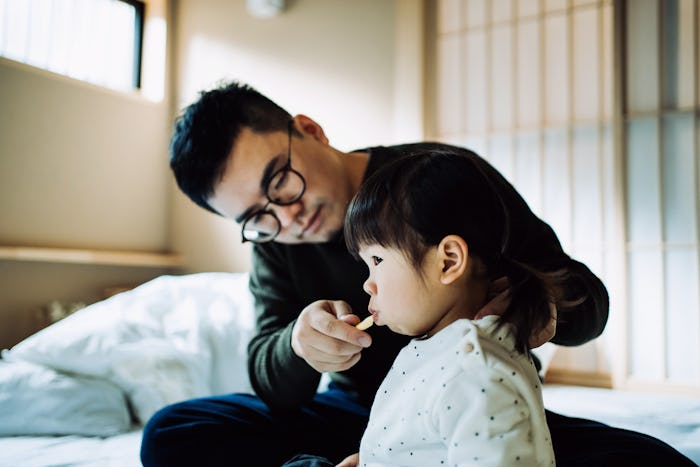 Just brush your toddler's teeth for them, experts say.