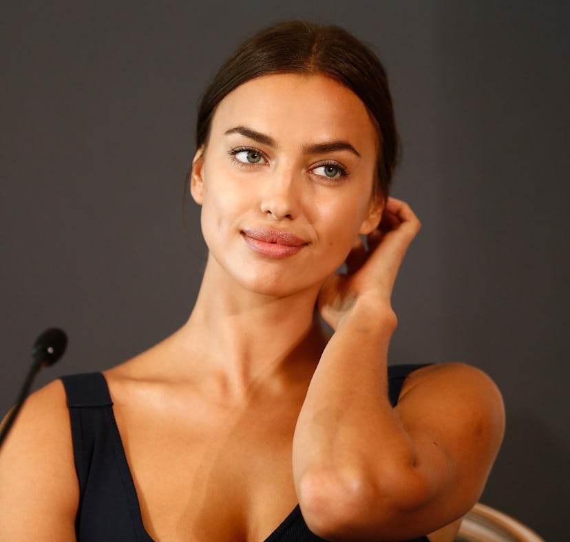 BERLIN, GERMANY - AUGUST 21: Actress Irina Shayk attends the press conference of Paramount Pictures...