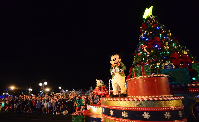 ORLANDO, FLORIDA - NOVEMBER 09:  Disney character Mickey Mouse greats during the 'Mickeys Once Upon ...