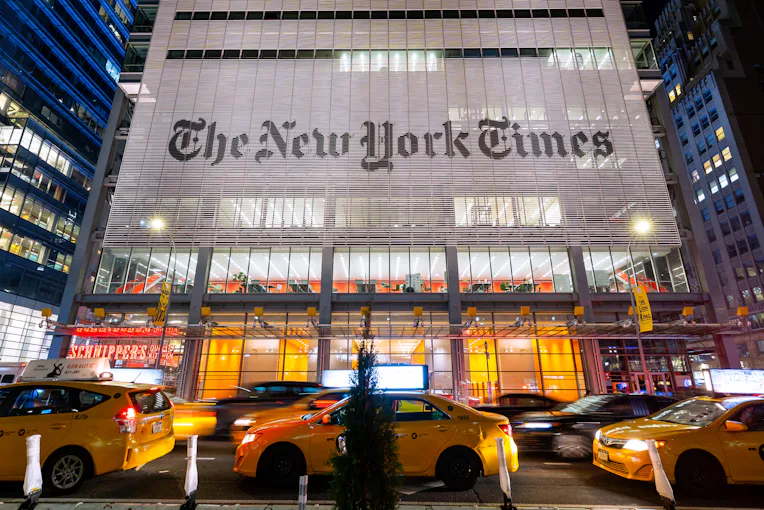 The New York Times Building, New York City, New York, America
Photograph taken at night on Jan 15th...