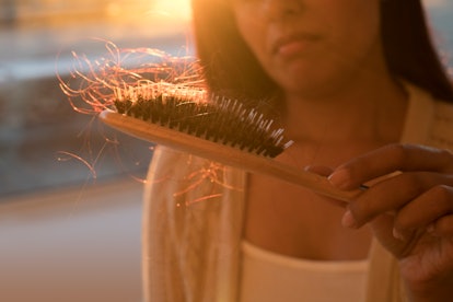 Hair growth can be slow postpartum.