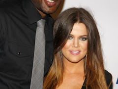 LOS ANGELES, USA - MAY 18: Lamar Odom and Khloe Kardashian at the 19th Annual Race To Erase MS held ...