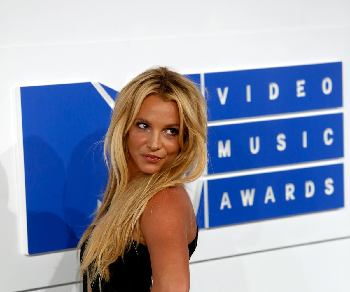 Singer Britney Spears attends the MTV Video Music Awards, VMAs, at Madison Square Garden in New York...