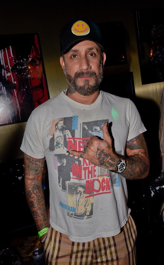 WEST HOLLYWOOD, CALIFORNIA - JUNE 18: AJ McLean attends the After Party for "Bingo Under The Stars" ...