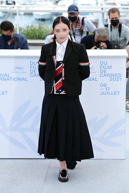 CANNES, FRANCE - JULY 15: Suzanna Son attends the "Red Rocket" photocall during the 74th annual Cann...