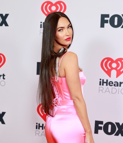 LOS ANGELES, CALIFORNIA - MAY 27: (EDITORIAL USE ONLY) Megan Fox attends the 2021 iHeartRadio Music ...