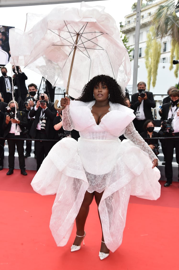 CANNES, FRANCE - JULY 16: Yseult attends the "Les Intranquilles (The Restless)" screening during the...