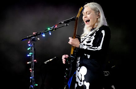 MORRISON, COLORADO - SEPTEMBER 01: Phoebe Bridgers performs onstage during Day 1 of "Red Rocks Unpau...